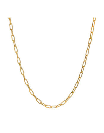 Cadena para Dama Tejido Clip Oro 18k, 45cm