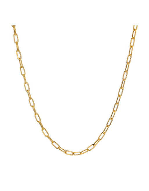 Cadena para Dama Tejido Clip Oro 18k, 45cm