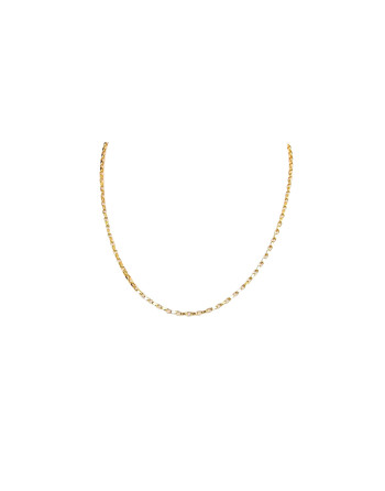 Cadena para Dama Tejido Rolo Oro 18K, 50 cm