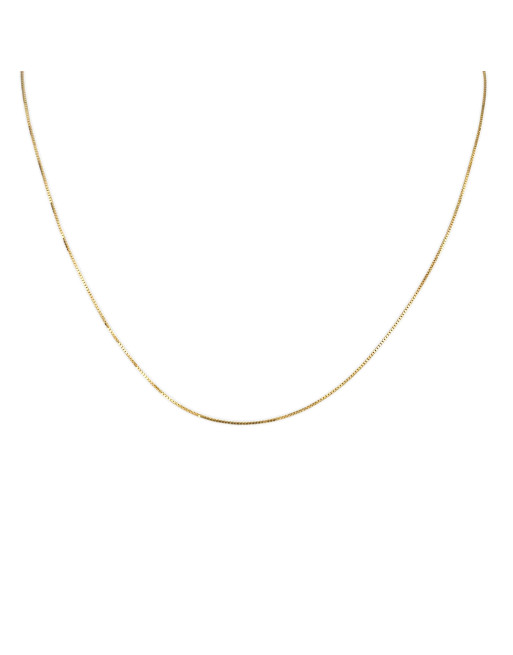 Cadena para Dama Tejido Veneciano Oro 18K,  45 cm