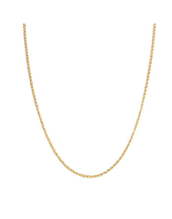 Cadena para Caballero  Tejido Cordón de San Francisco Oro 18k, 60 cm