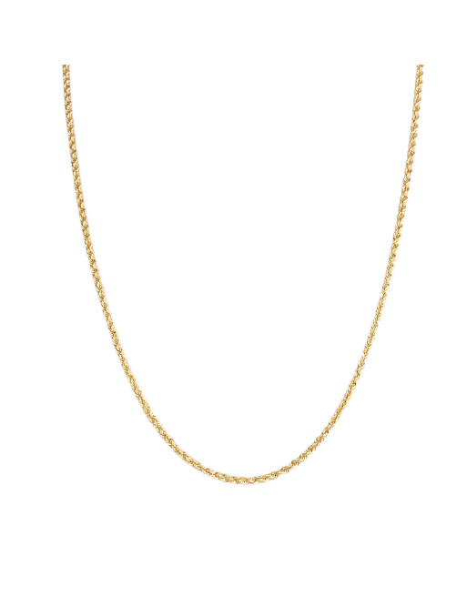 Cadena para Caballero  Tejido Cordón de San Francisco Oro 18k, 60 cm