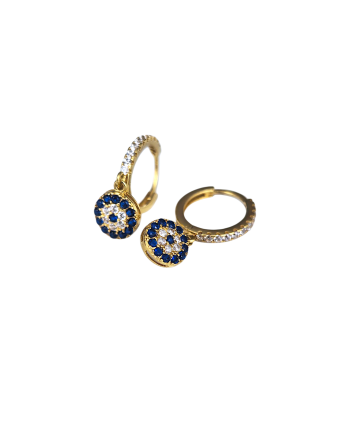 Argolla con Cristales de Zafiro