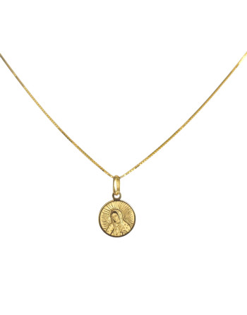 Dije Virgen de Guadalupe 18K