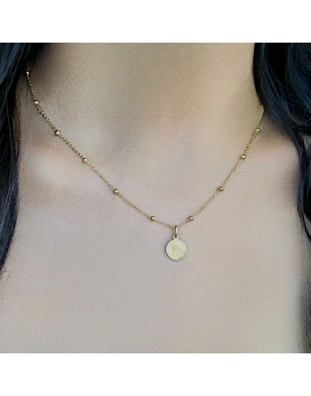 Dije Virgen de Guadalupe 18K