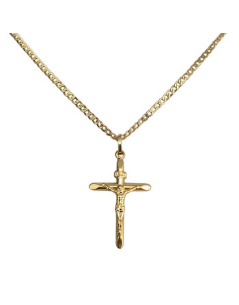 Crucifijo Grande Oro 18K