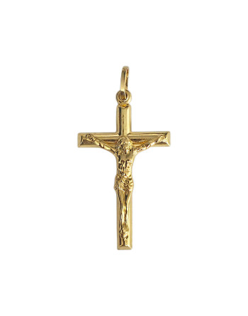 Crucifijo Grande Oro 18K