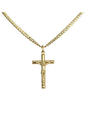Crucifijo Grande Oro 18K