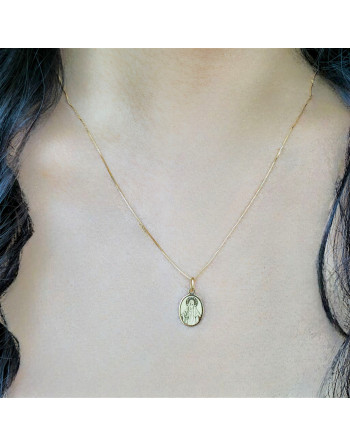 Dije  Virgen de la Milagrosa 18K