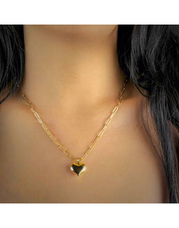 Cadena para Dama Tejido Clip Oro 18k, 50cm